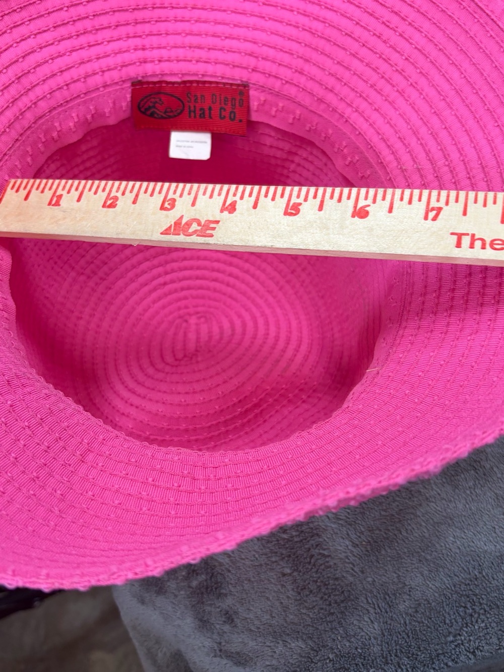 San Diego Hat Company Hot Pink Knit Bucket Hat - Picture 9 of 11